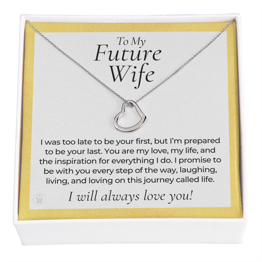 Future Wife, Future Mrs. Gift | Every Step Necklace 0541T7