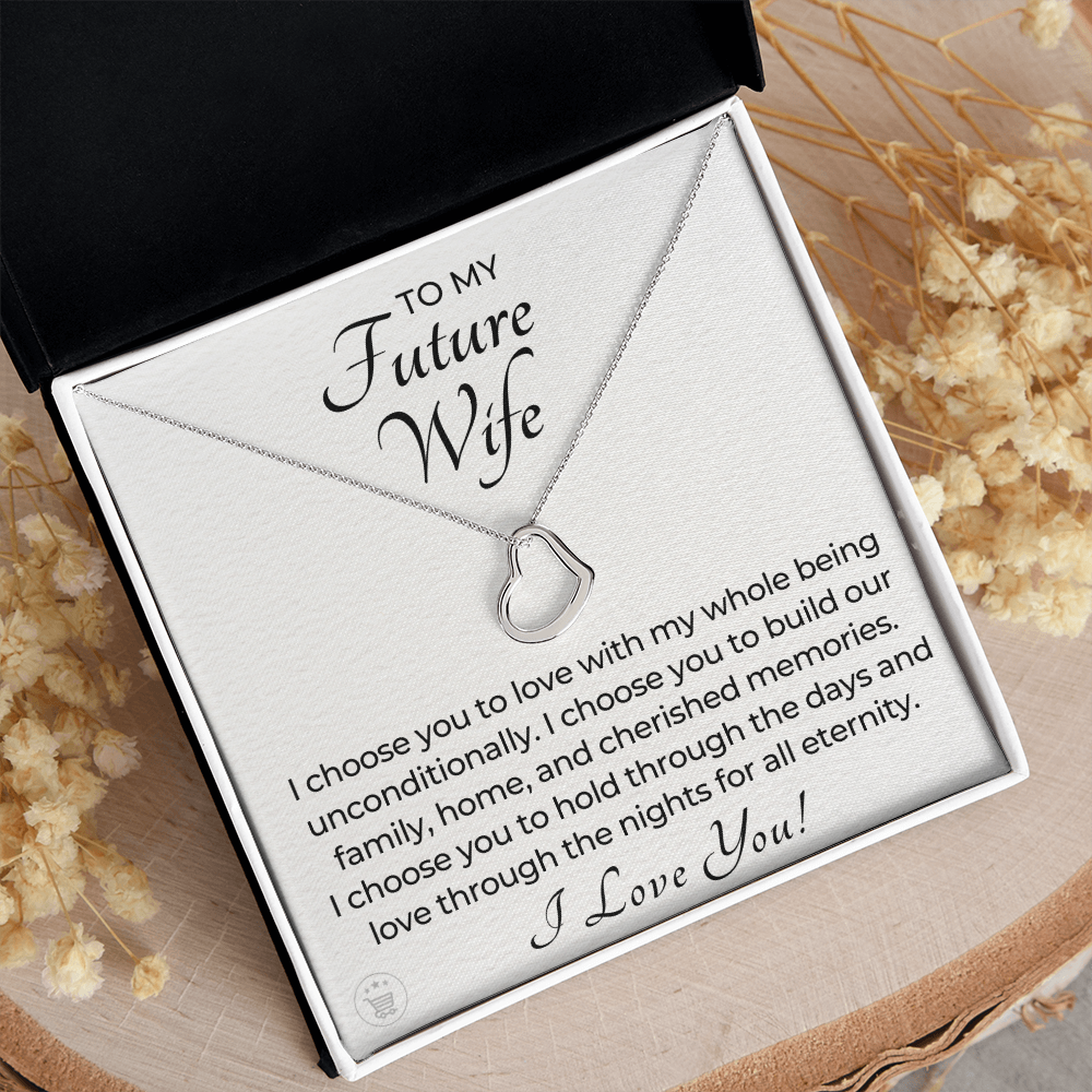 Future Wife, Future Mrs. Gift | I Choose Necklace 0543T1