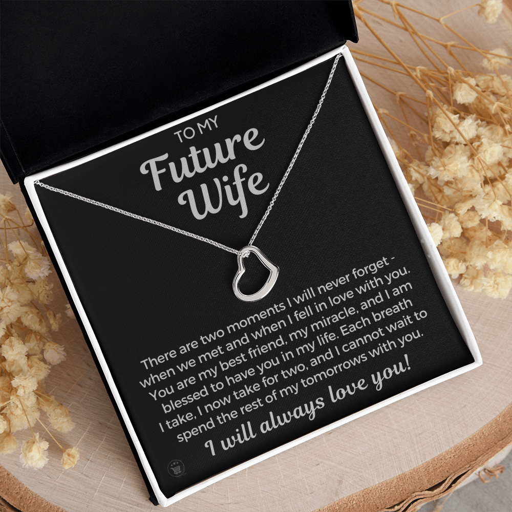 Future Wife, Future Mrs. Gift | Each Breath Necklace 0542T9