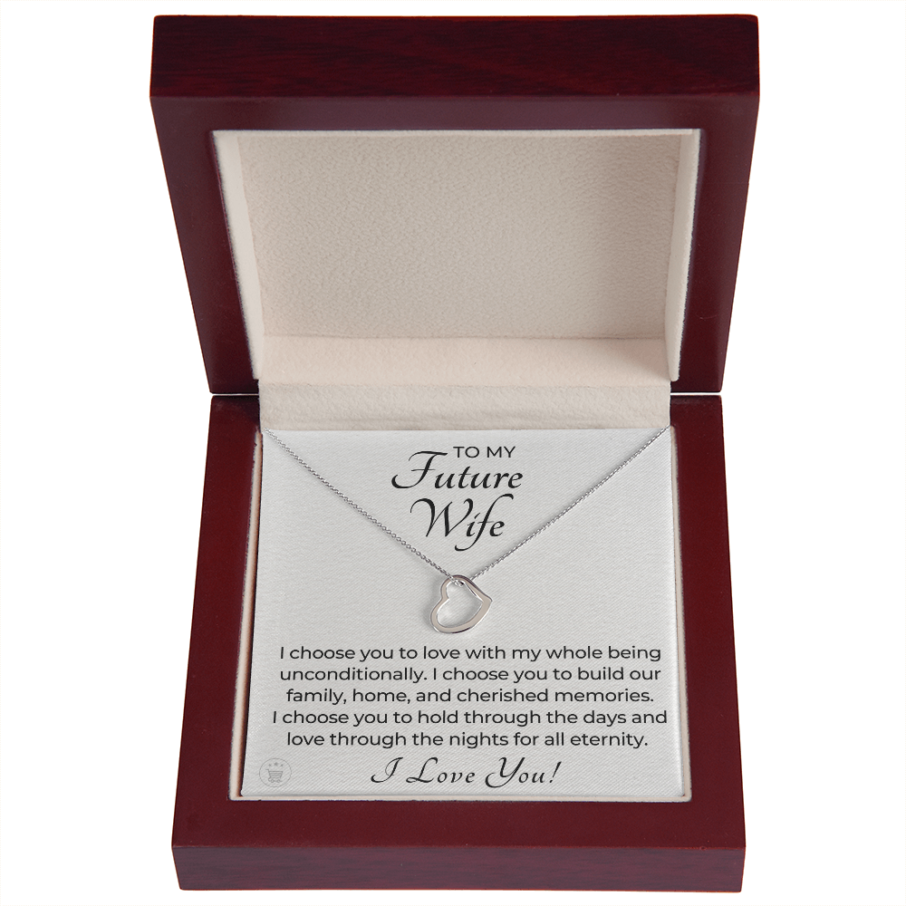 Future Wife, Future Mrs. Gift | I Choose Necklace 0543T1