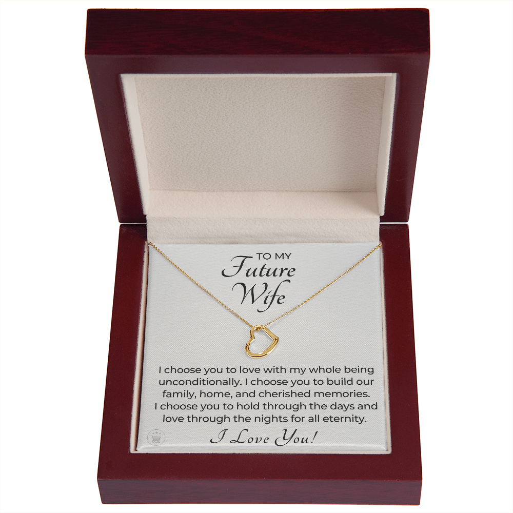 Future Wife, Future Mrs. Gift | I Choose Necklace 0543T1