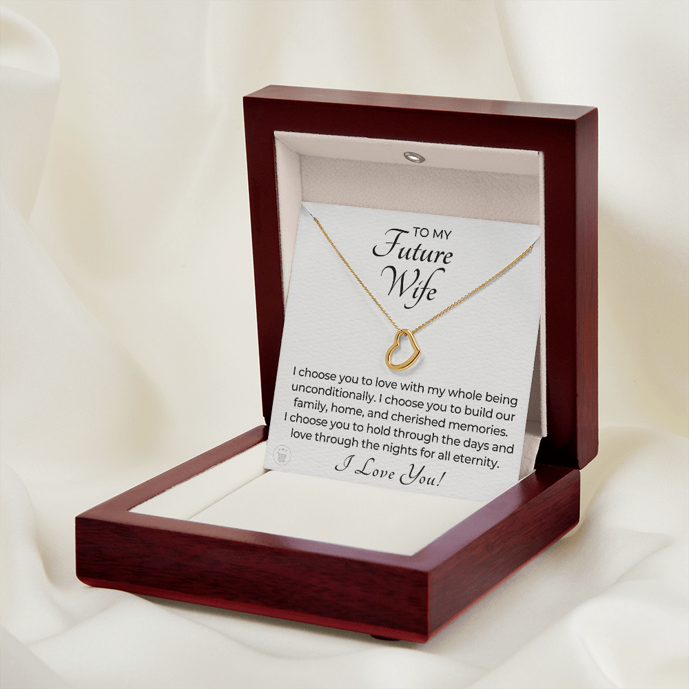 Future Wife, Future Mrs. Gift | I Choose Necklace 0543T1