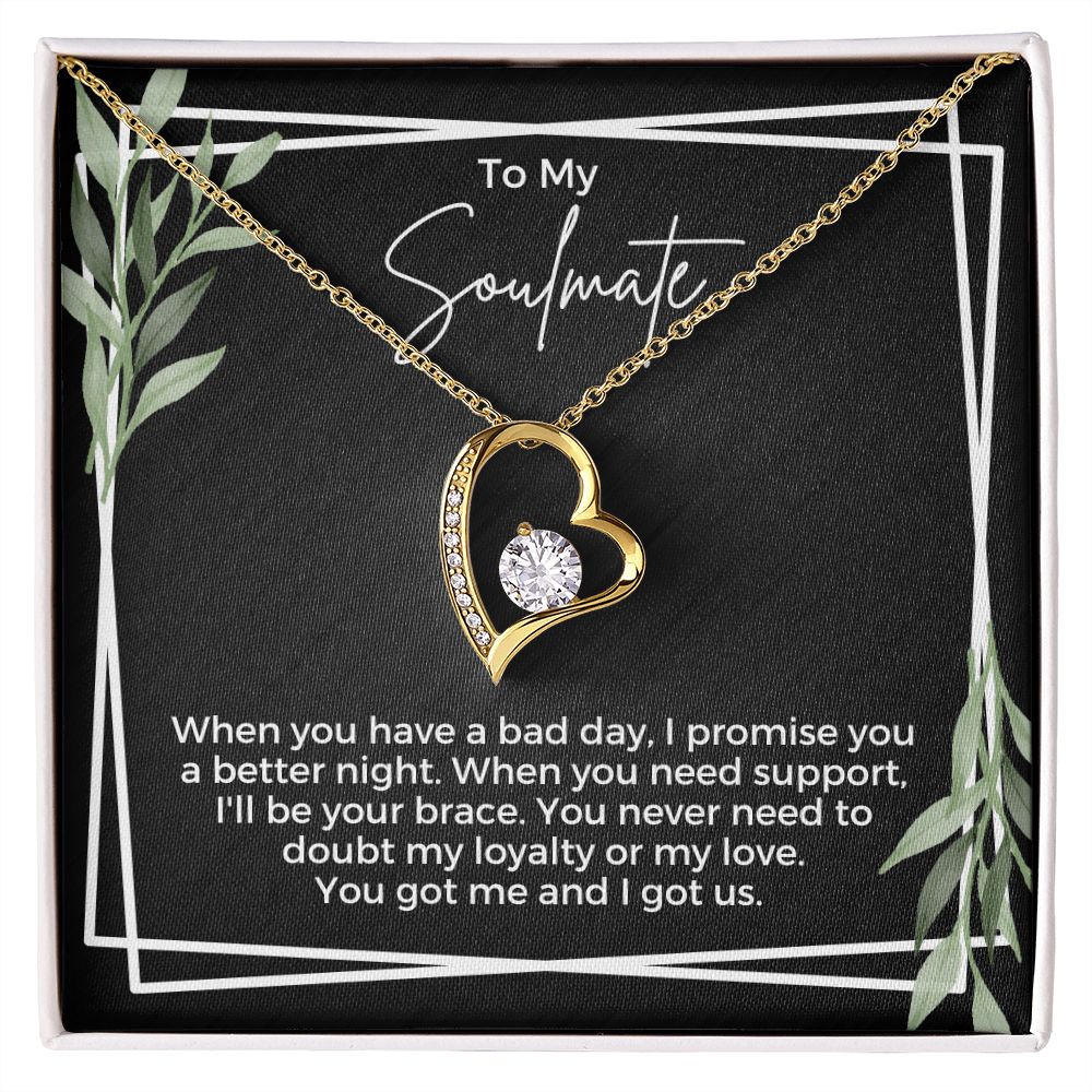 Future Wife, Mrs. Gift | I Love You Necklace 0733T10F