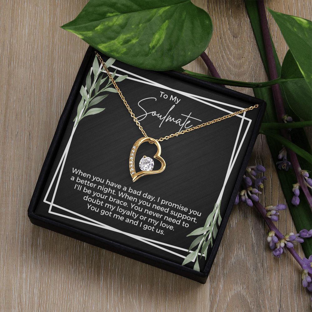 Future Wife, Mrs. Gift | I Love You Necklace 0733T10F