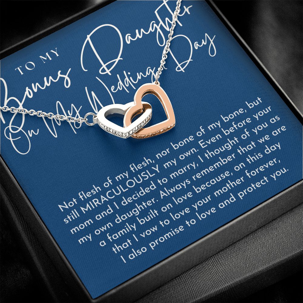 Stepdaughter Wedding Gift | On This Day Necklace 0638T1