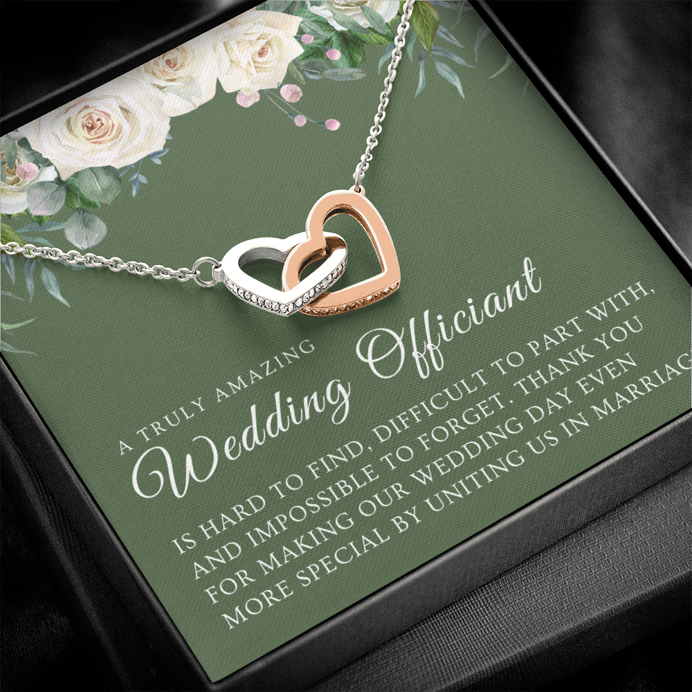 Officiant Proposal Gift | The One Necklace 0586T4