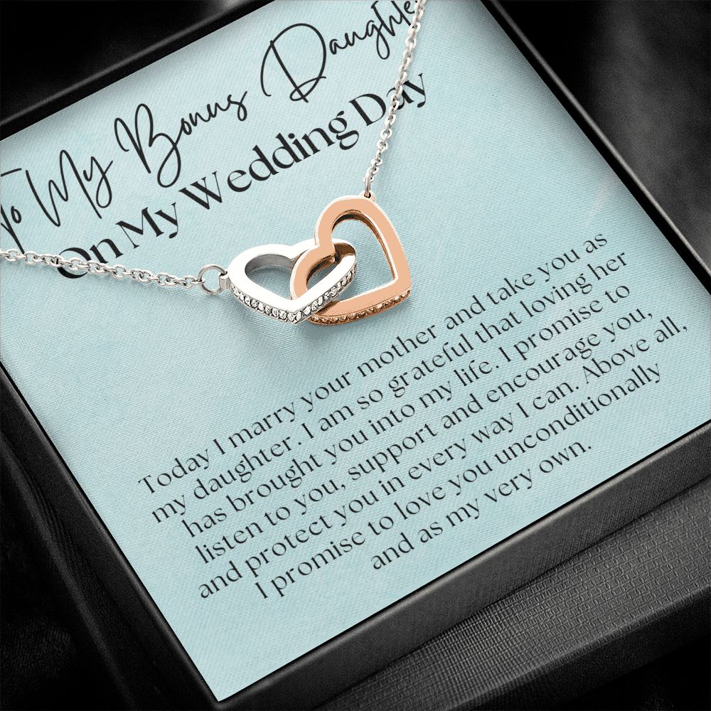 Stepdaughter Wedding Gift | Promise Necklace 0633T10