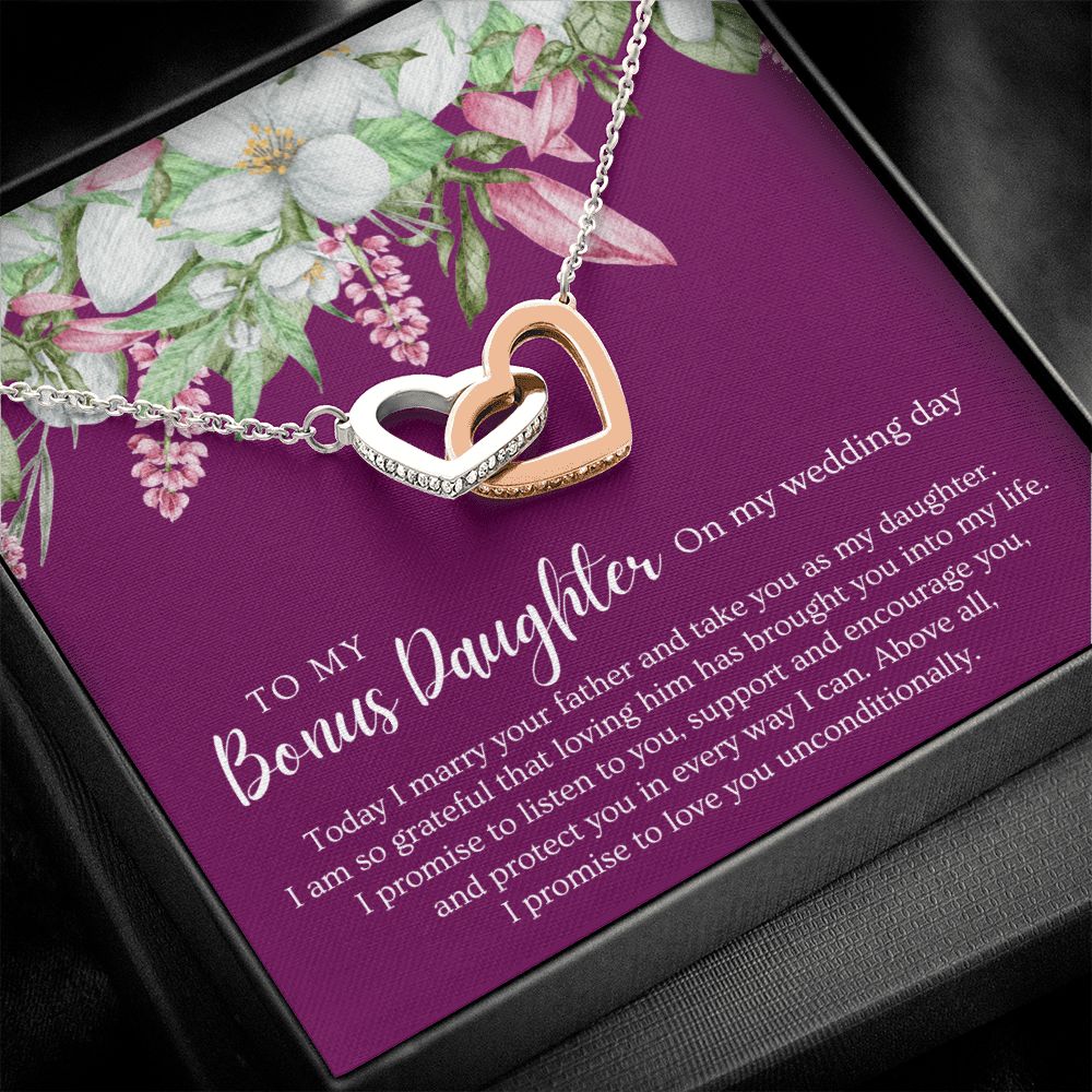 Stepdaughter Wedding Gift | Promise Necklace 0634T2