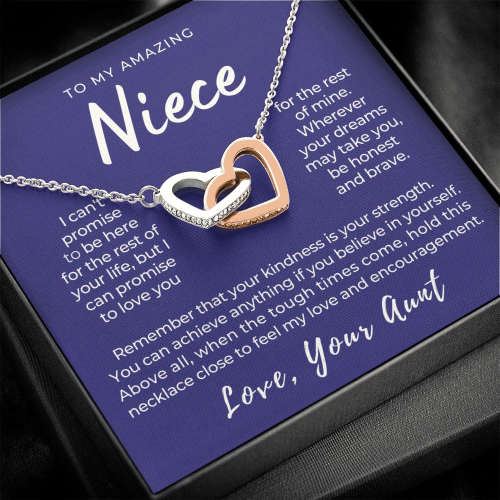 Niece Gift From Aunt | My Promise Necklace 0630T10
