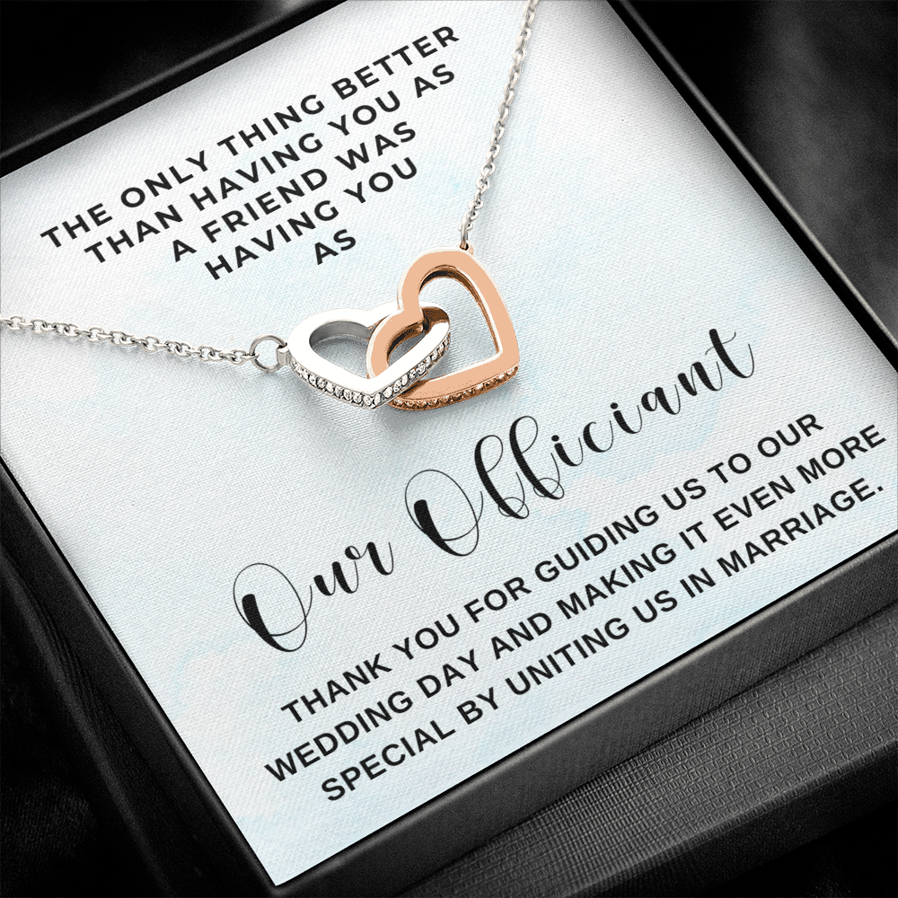 Officiant Proposal Gift | Having You Necklace 0588T8
