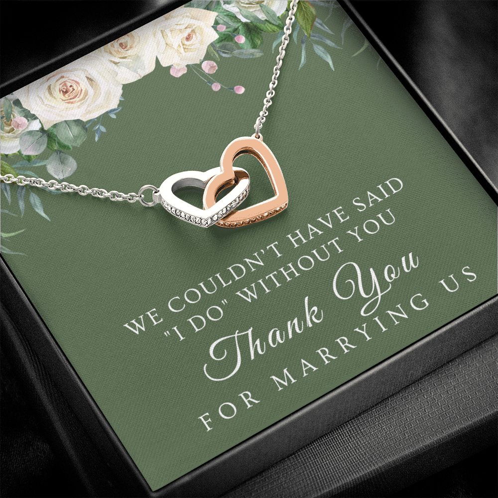 Officiant Gift | Thank You Necklace 0587T4
