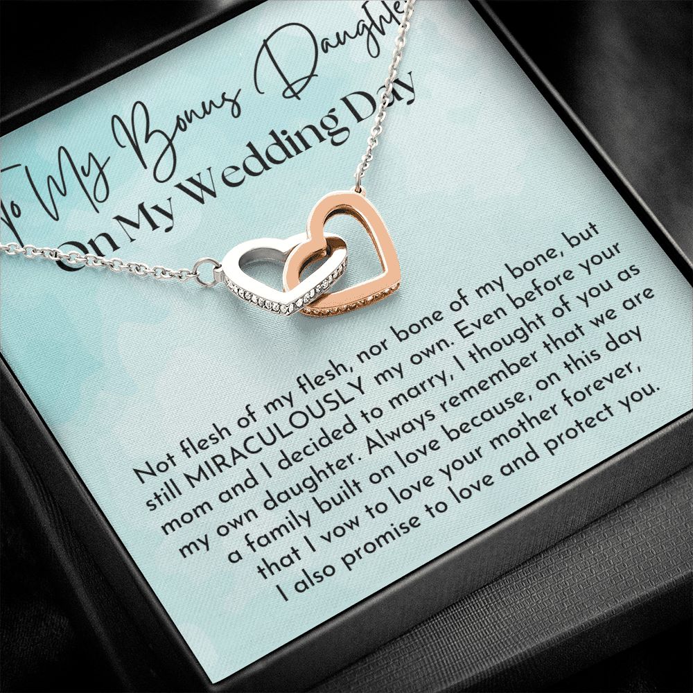 Stepdaughter Wedding Gift | On This Day Necklace 0638T7
