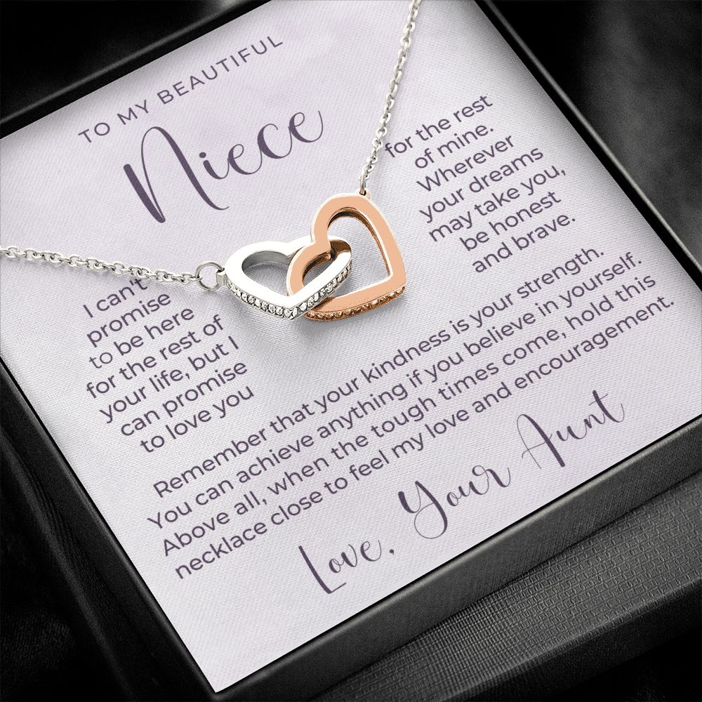 Niece Gift From Aunt | My Promise Necklace 0630T17