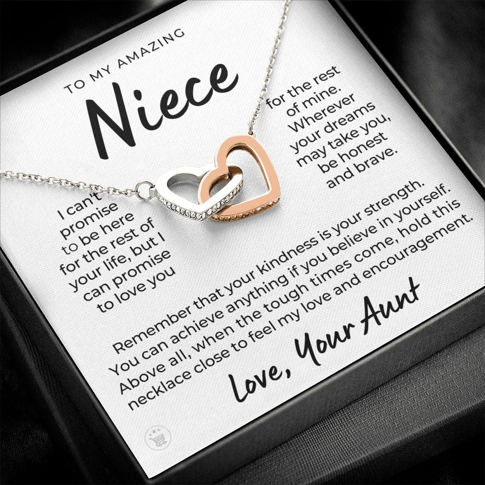 Niece Gift From Aunt | My Promise Necklace 0630T1