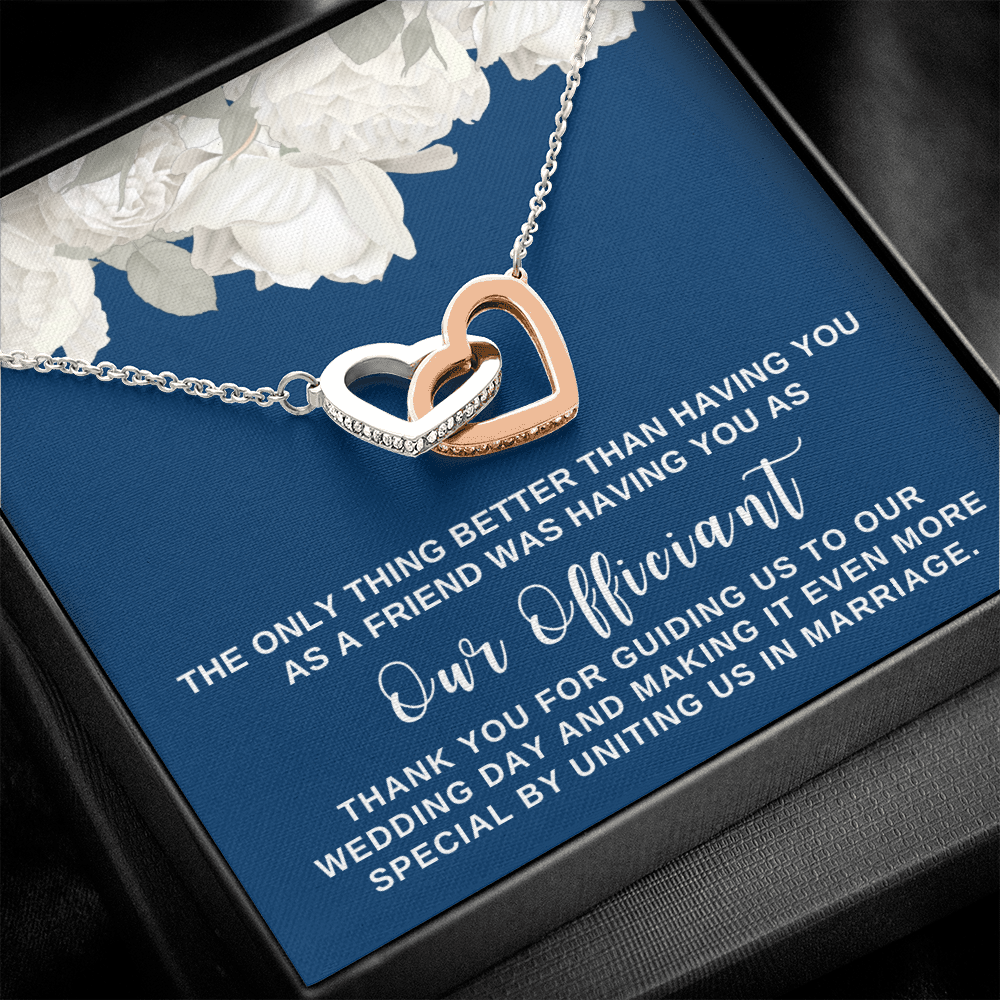 Officiant Proposal Gift | Having You Necklace 0588T3
