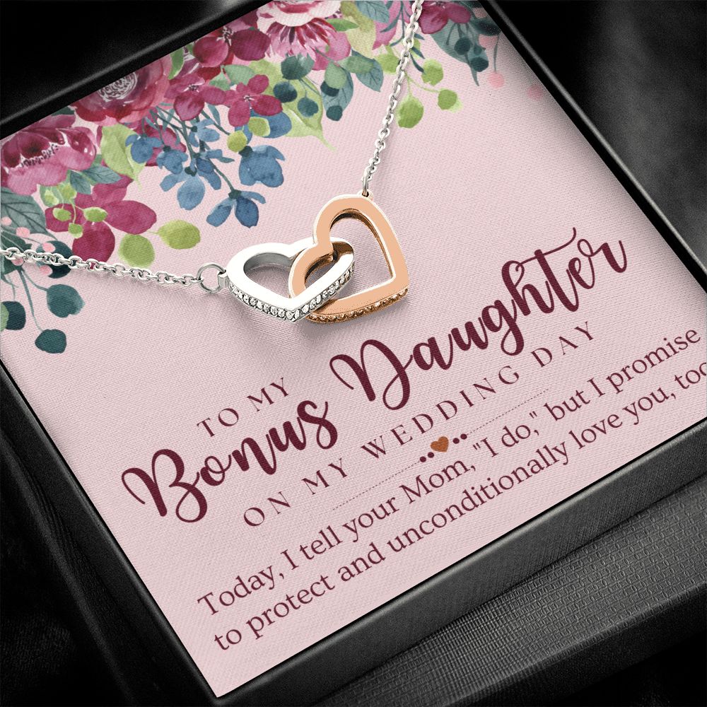 Stepdaughter Wedding Gift | Promise Necklace 0639T1