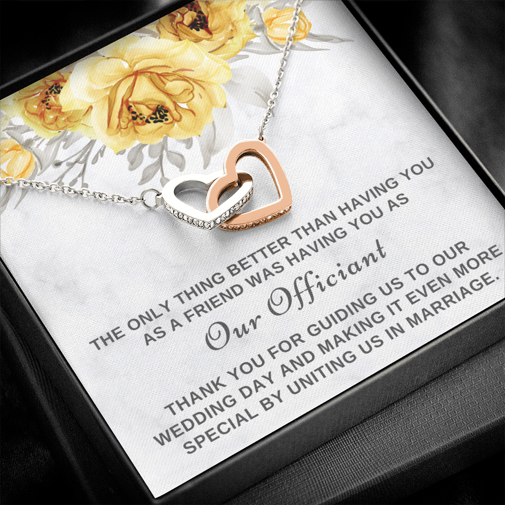 Officiant Proposal Gift | Having You Necklace 0588T1