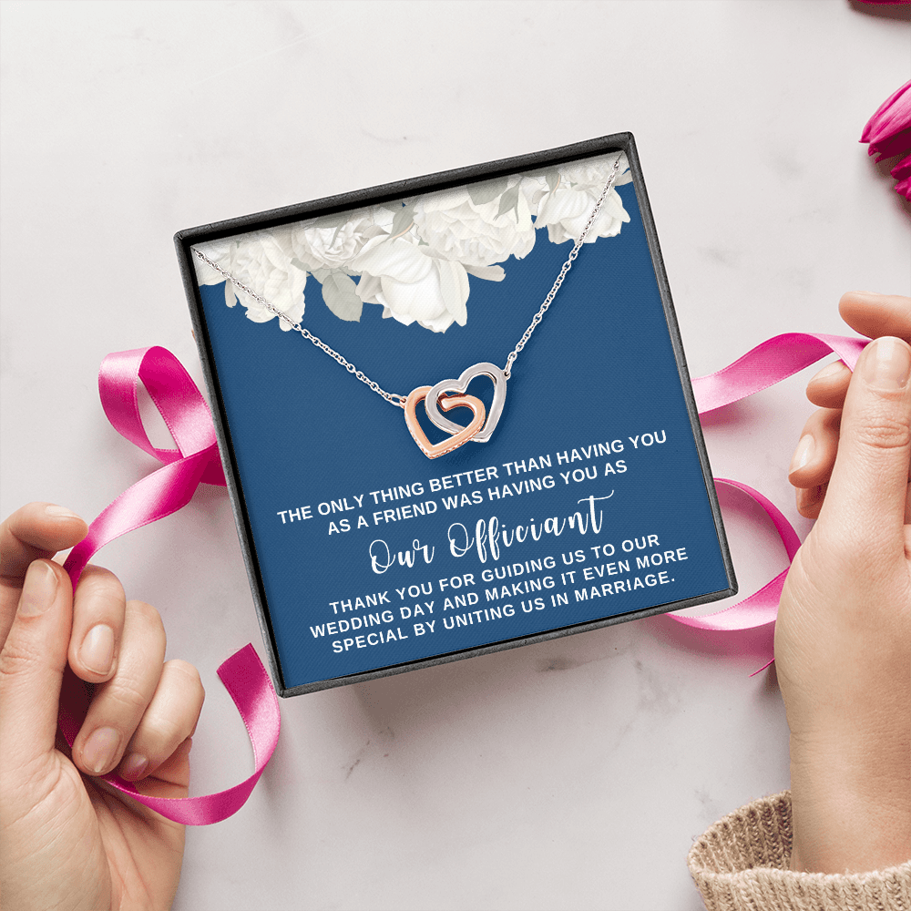 Officiant Proposal Gift | Having You Necklace 0588T3