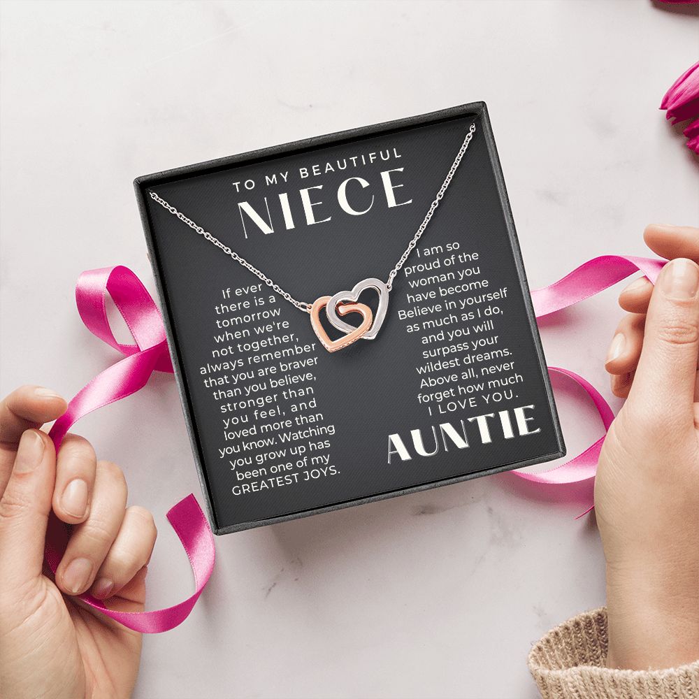 Niece Gift From Aunt | Greatest Joy Necklace 0629T8