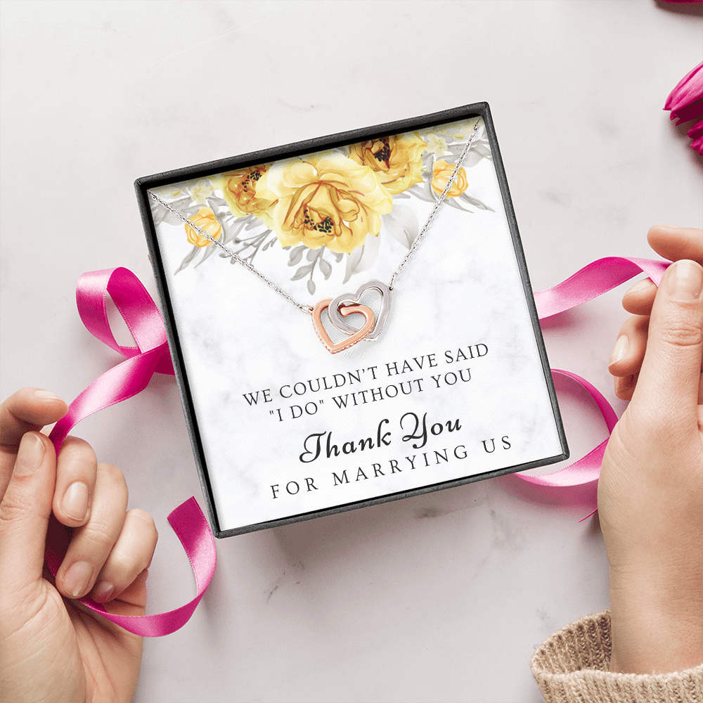 Officiant Gift | Thank You Necklace 0587T1