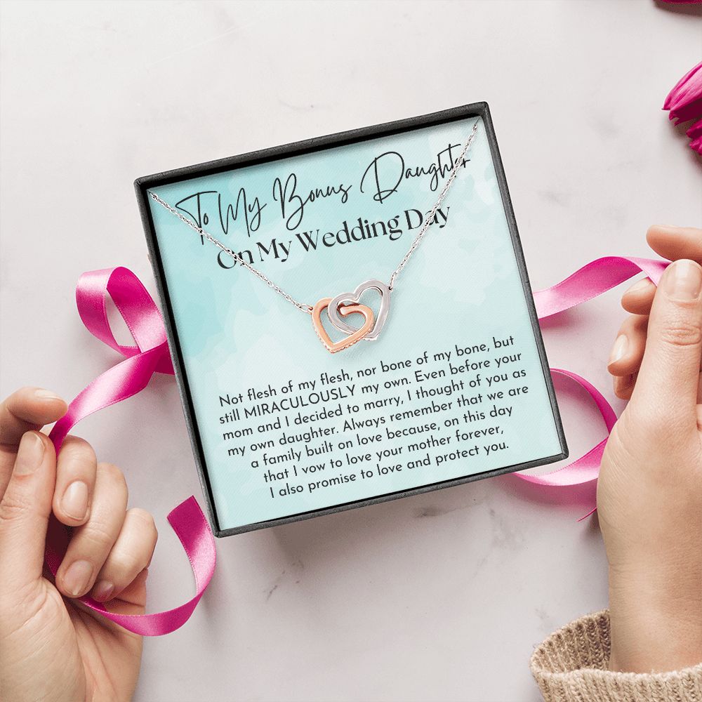 Stepdaughter Wedding Gift | On This Day Necklace 0638T7