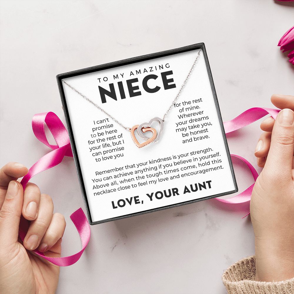 Niece Gift From Aunt | My Promise Necklace 0630T9