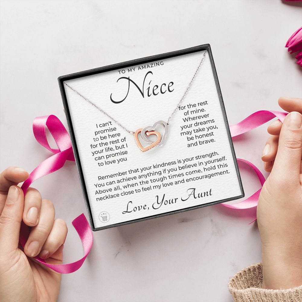 Niece Gift From Aunt | My Promise Necklace 0630T5