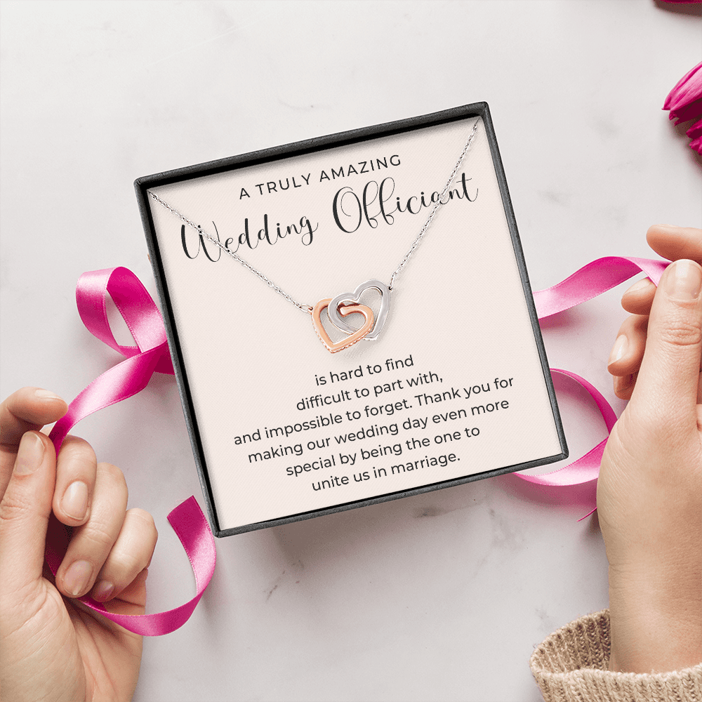 Officiant Proposal Gift | The One Necklace 0586T6