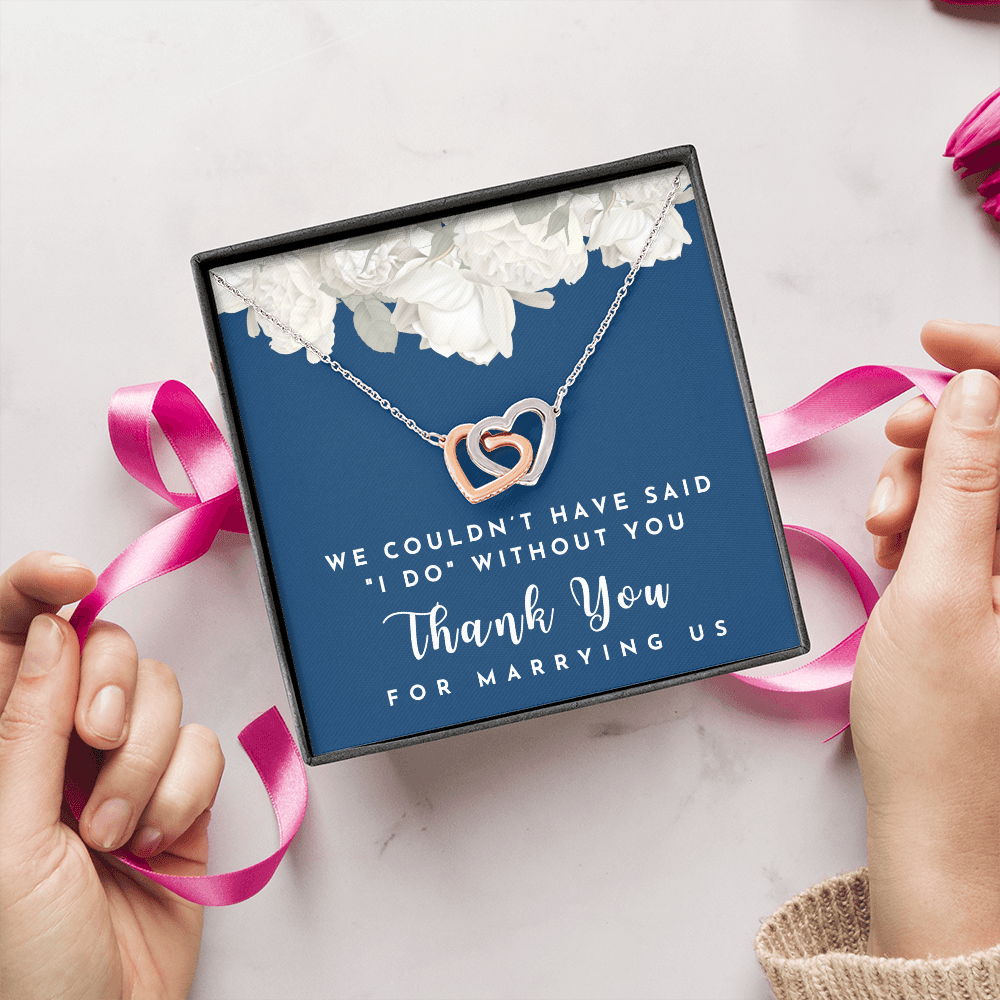 Officiant Gift | Thank You Necklace 0587T3