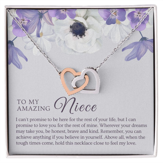 Niece Gift From Aunt | My Promise Necklace 0630T14