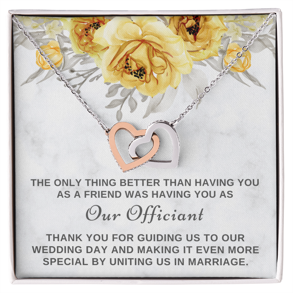 Officiant Proposal Gift | Having You Necklace 0588T1