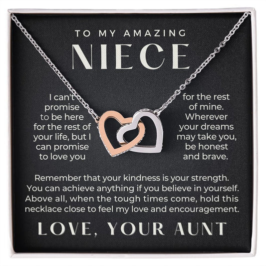 Niece Gift From Aunt | My Promise Necklace 0630T8