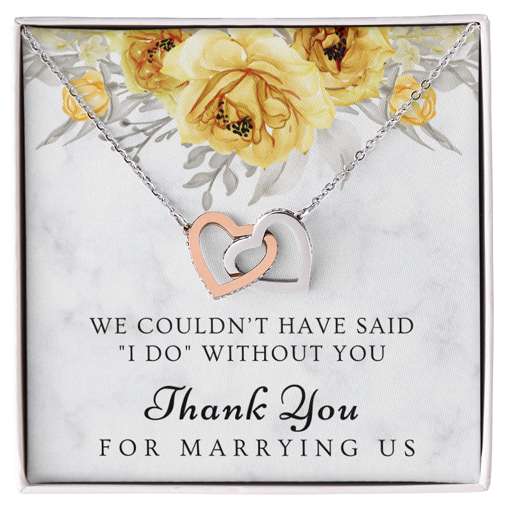 Officiant Gift | Thank You Necklace 0587T1
