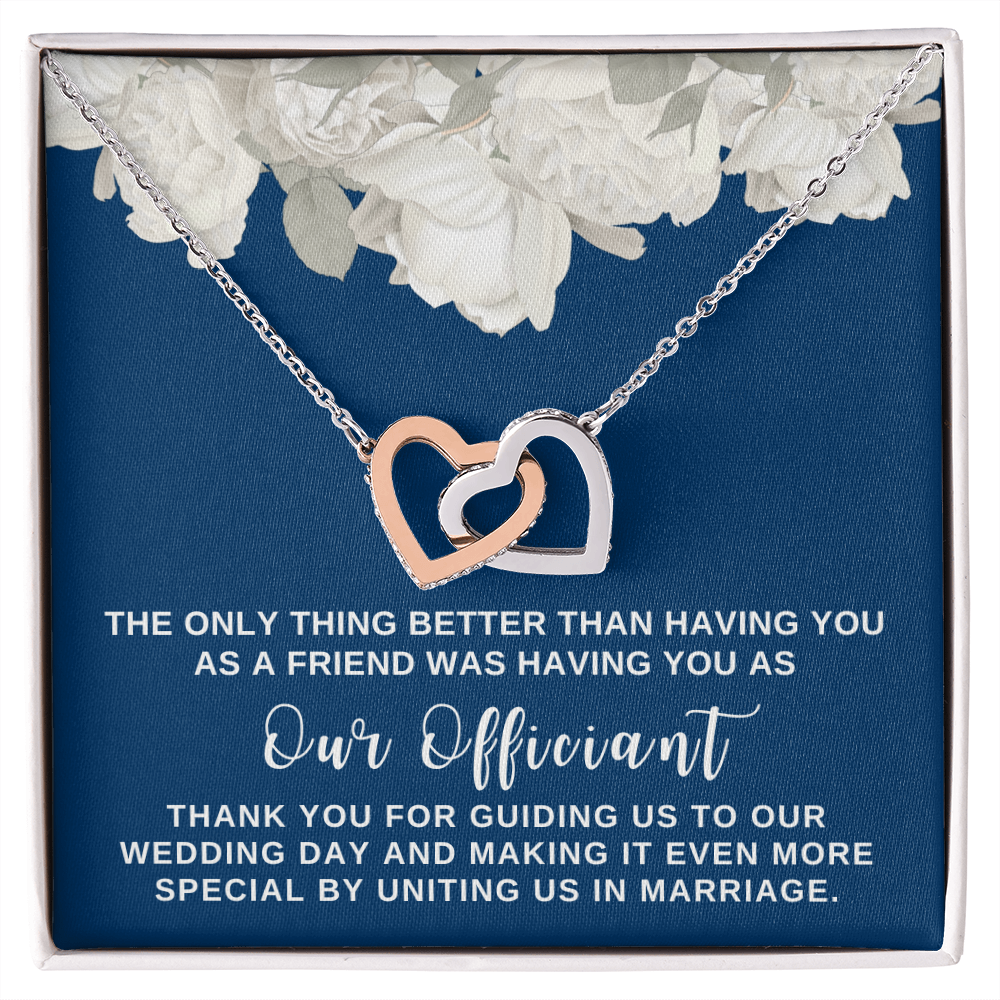 Officiant Proposal Gift | Having You Necklace 0588T3