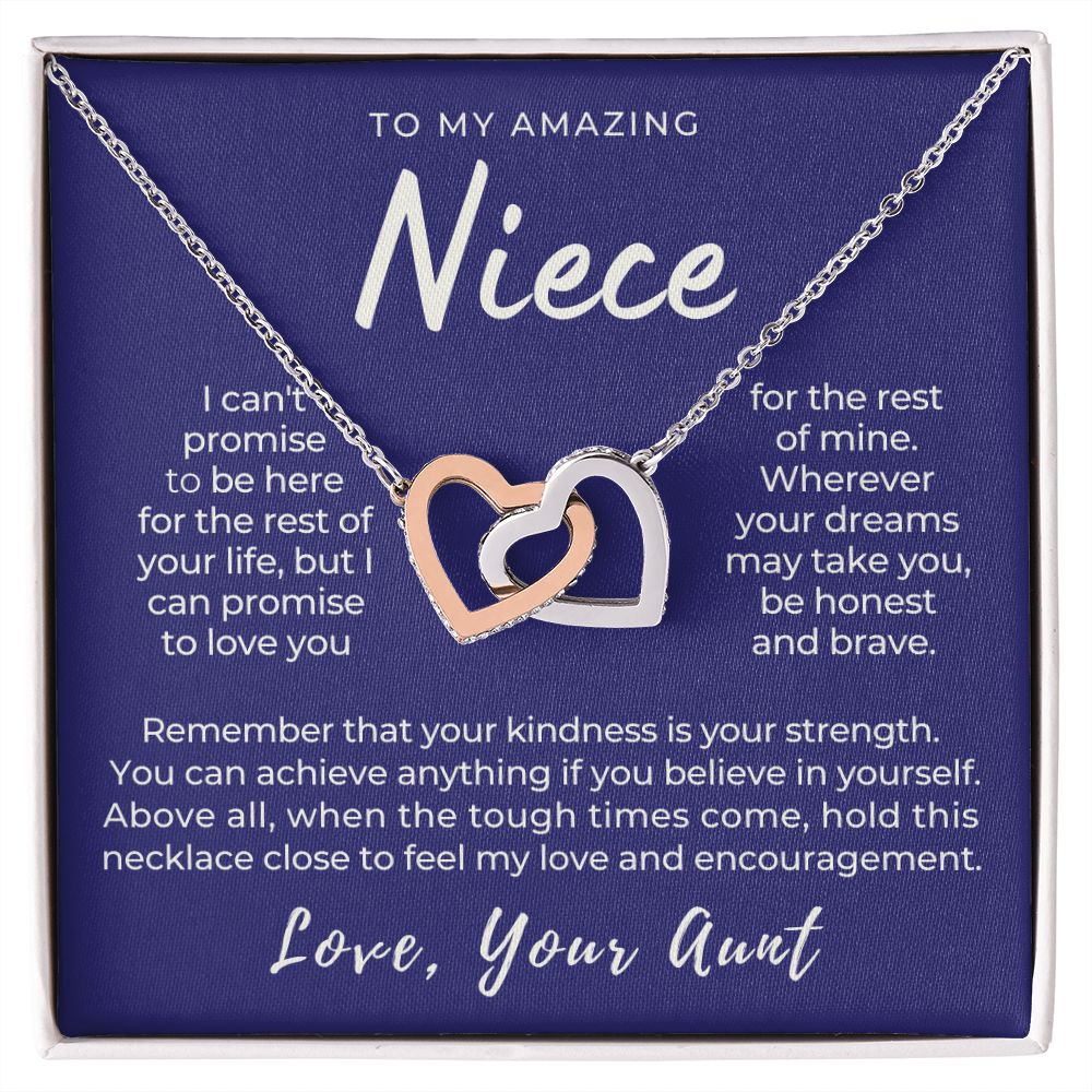 Niece Gift From Aunt | My Promise Necklace 0630T10