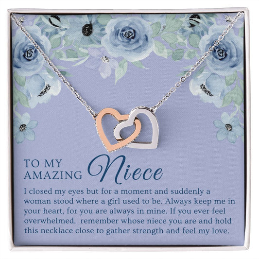 Niece Gift From Aunt | In My Heart Necklace 0631T13