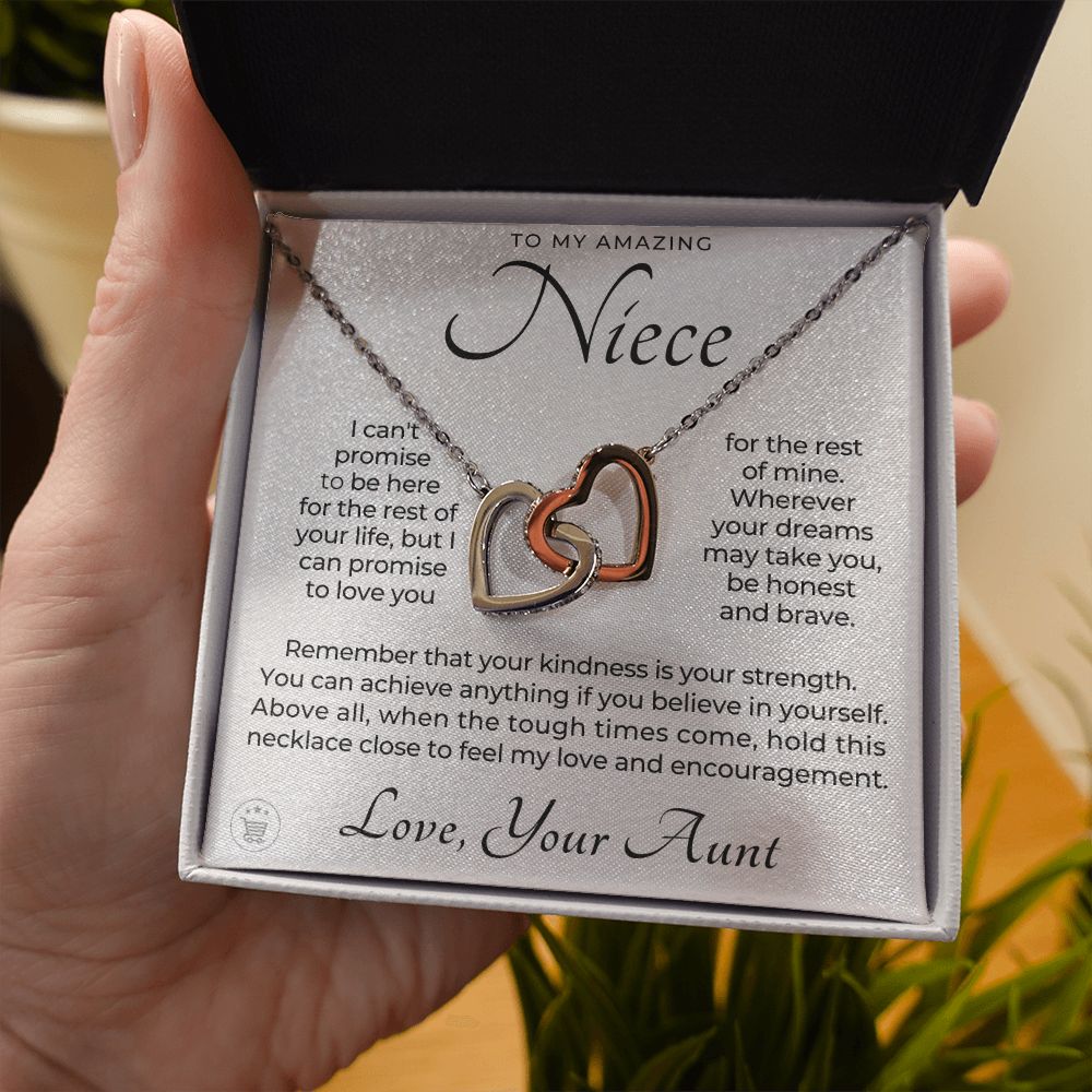Niece Gift From Aunt | My Promise Necklace 0630T5