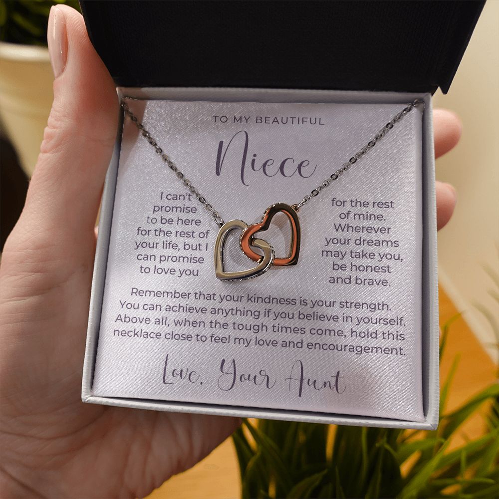 Niece Gift From Aunt | My Promise Necklace 0630T17