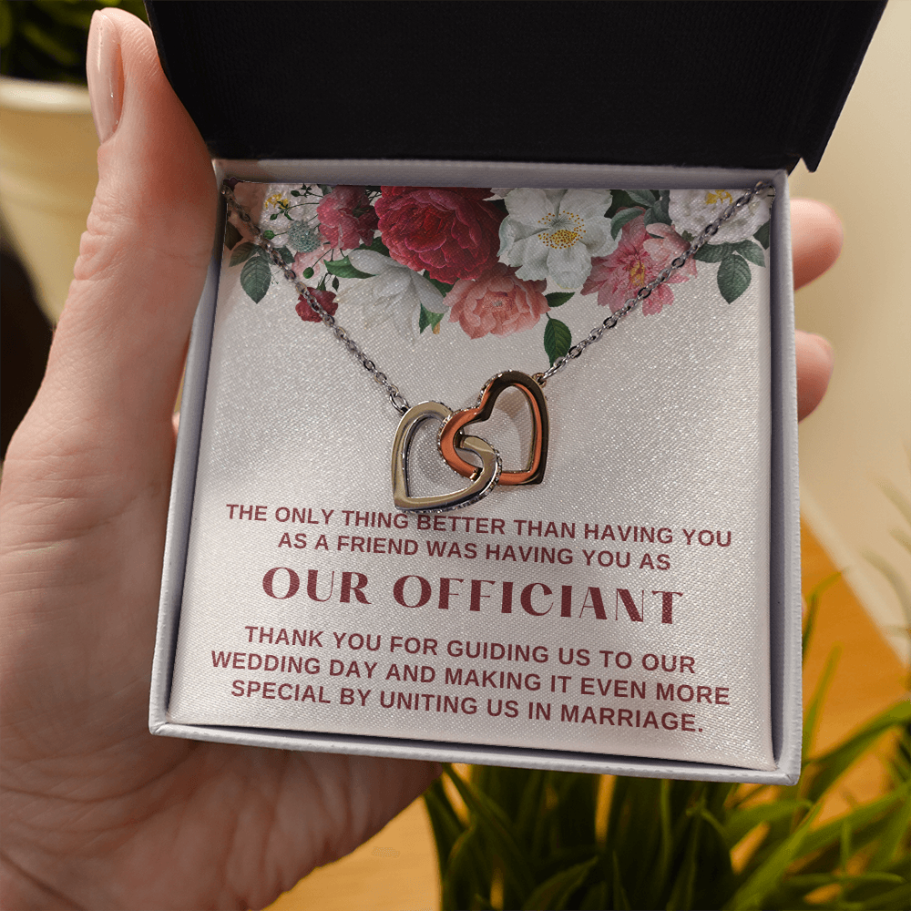 Officiant Proposal Gift | Having You Necklace 0588T5