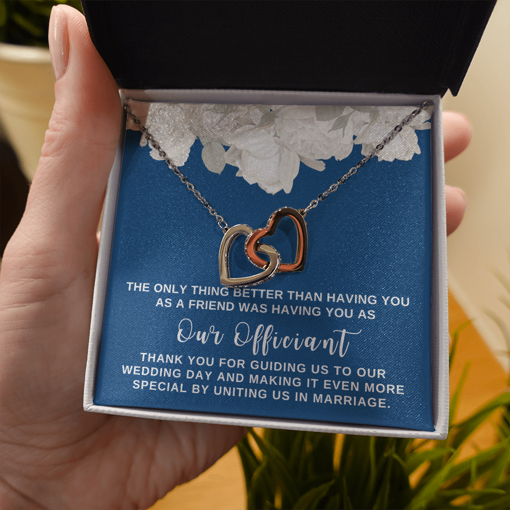 Officiant Proposal Gift | Having You Necklace 0588T3