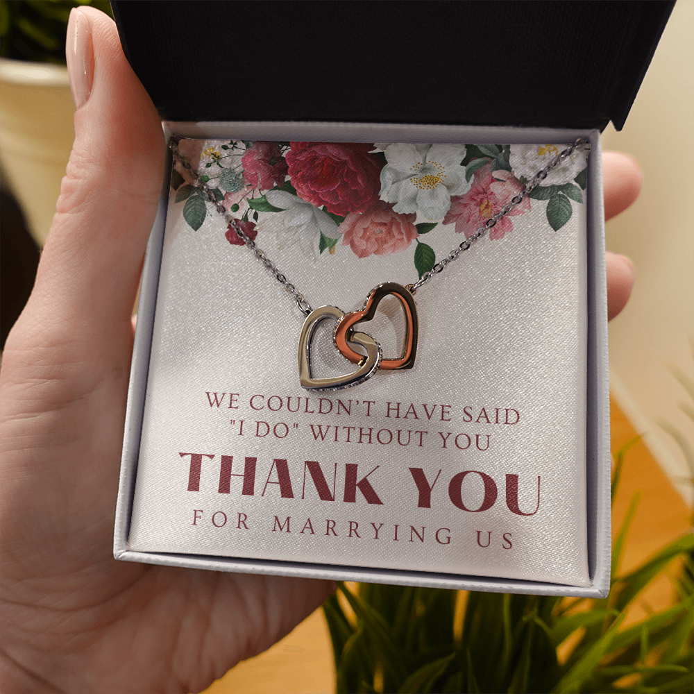 Officiant Gift | Thank You Necklace 0587T5
