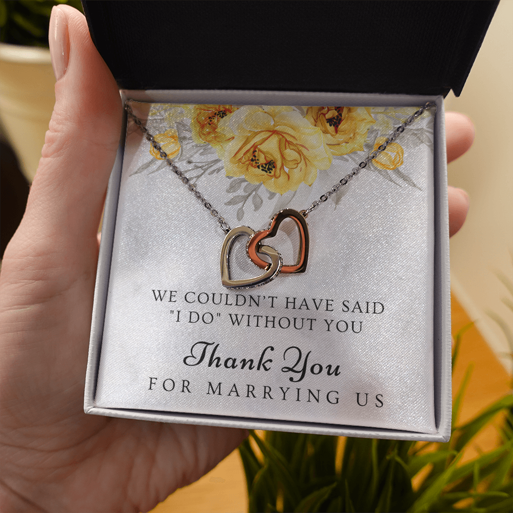 Officiant Gift | Thank You Necklace 0587T1
