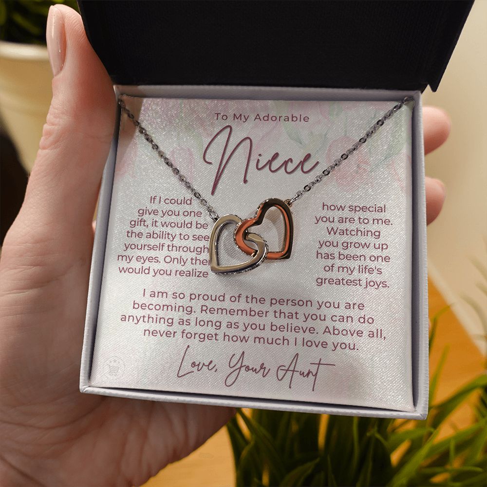 Niece Gift From Aunt | My Love Necklace 0628T6