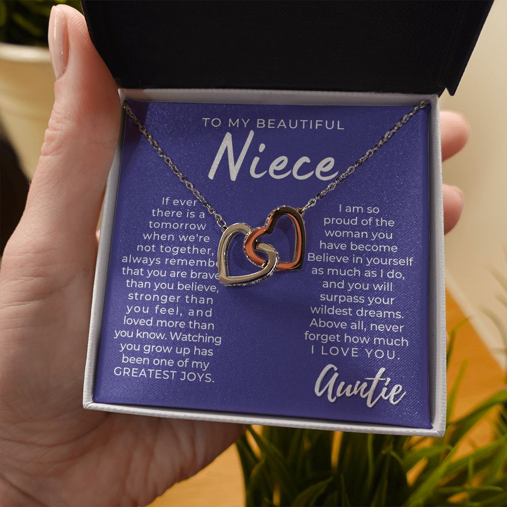 Niece Gift From Aunt | Greatest Joy Necklace 0629T10
