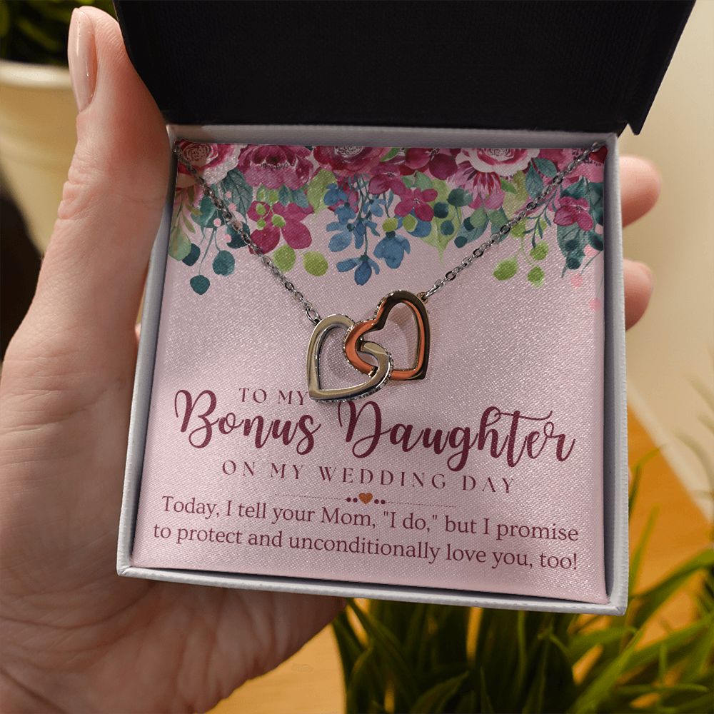 Stepdaughter Wedding Gift | Promise Necklace 0639T1
