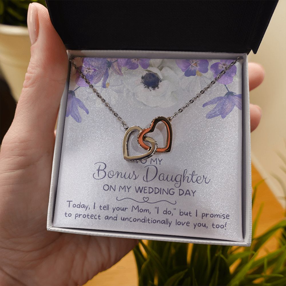 Stepdaughter Wedding Gift | Promise Necklace 0639T6