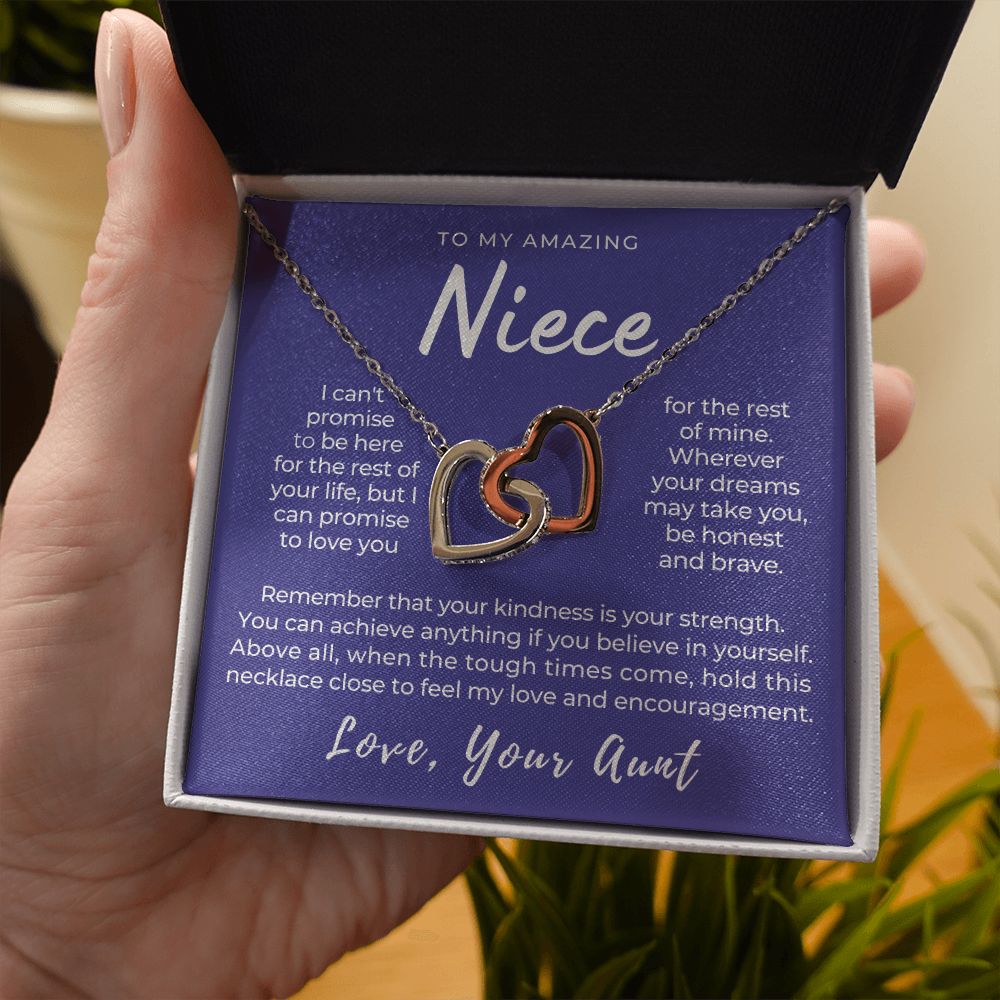 Niece Gift From Aunt | My Promise Necklace 0630T10