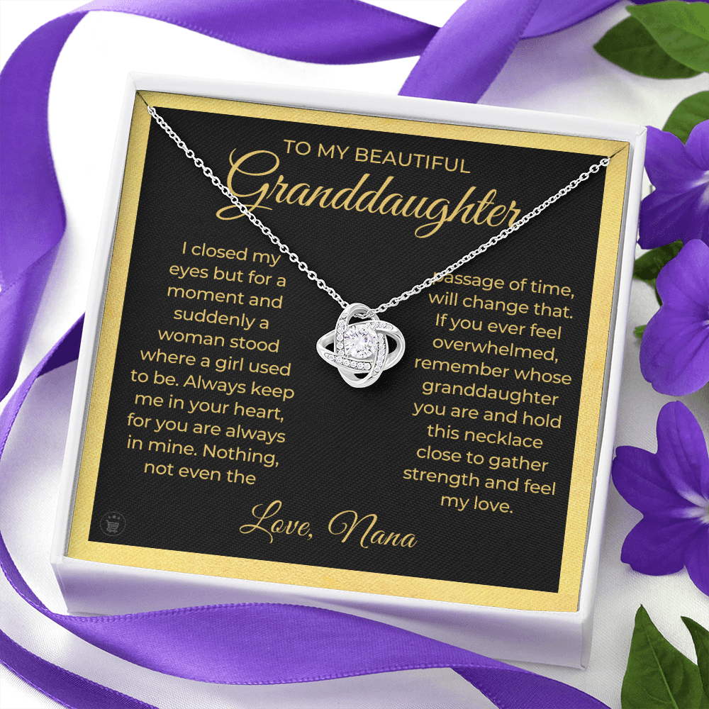 Granddaughter Gift | In My Heart Necklace 0545T15