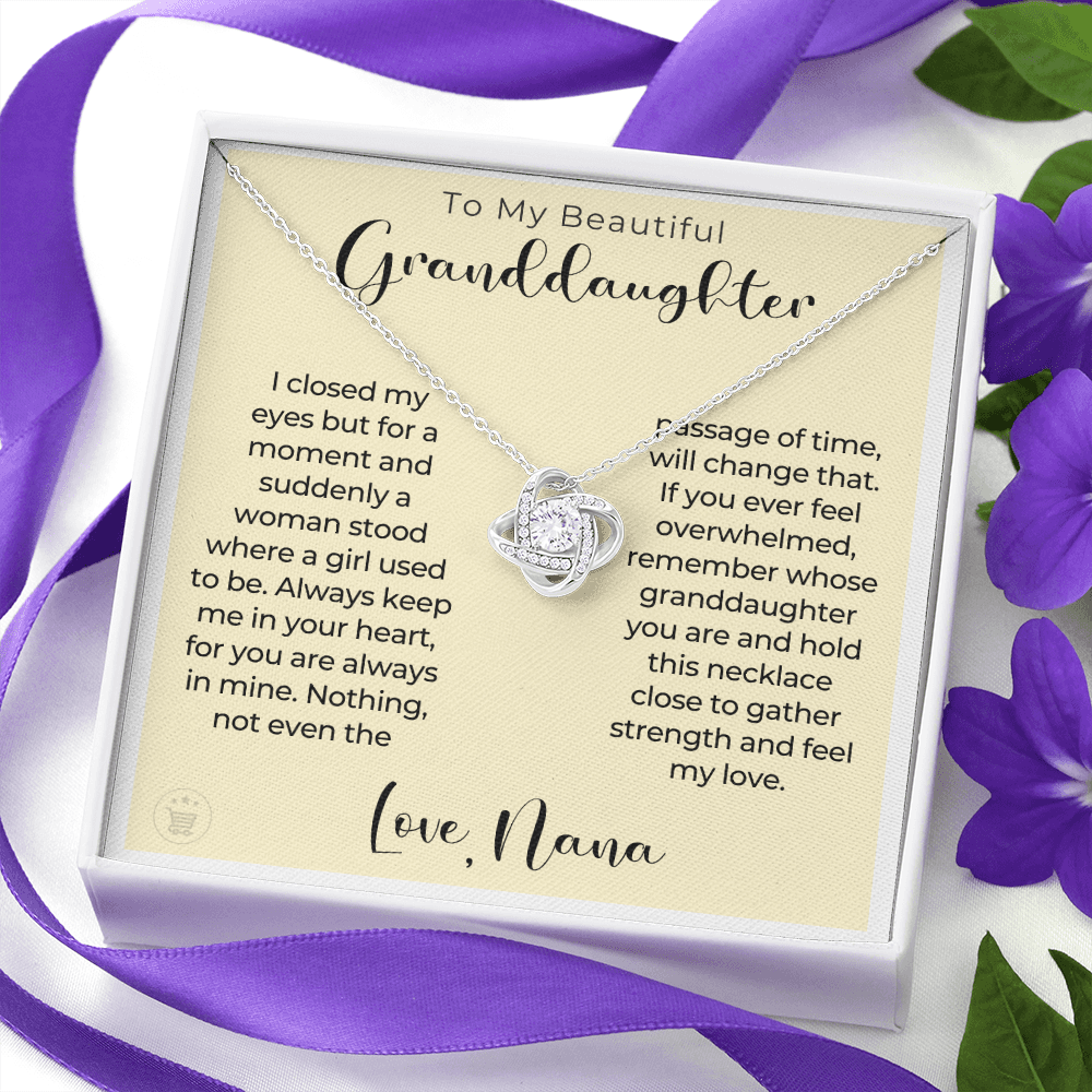 Granddaughter Gift | In My Heart Necklace 0545T5
