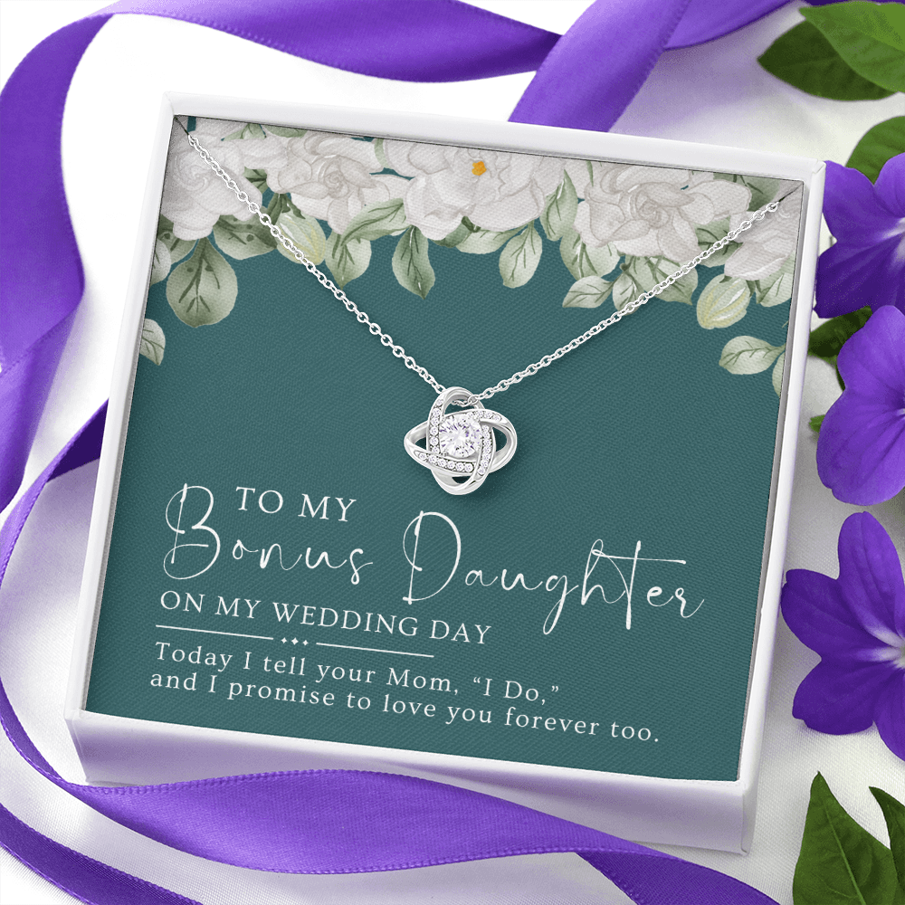 Stepdaughter Wedding Gift | Forever Necklace 0552T9